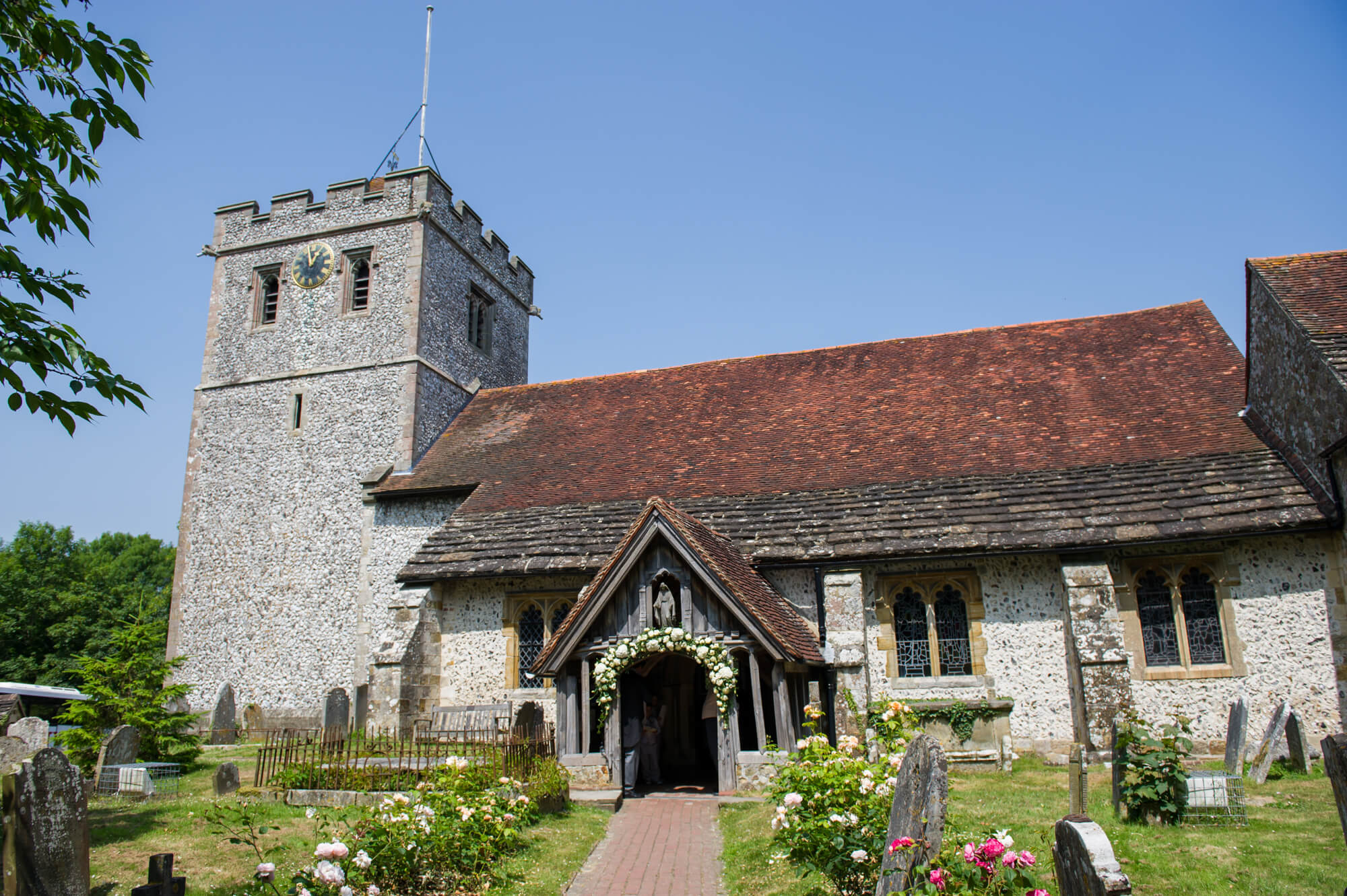 A beautiful church near Eastbourne in Sussex