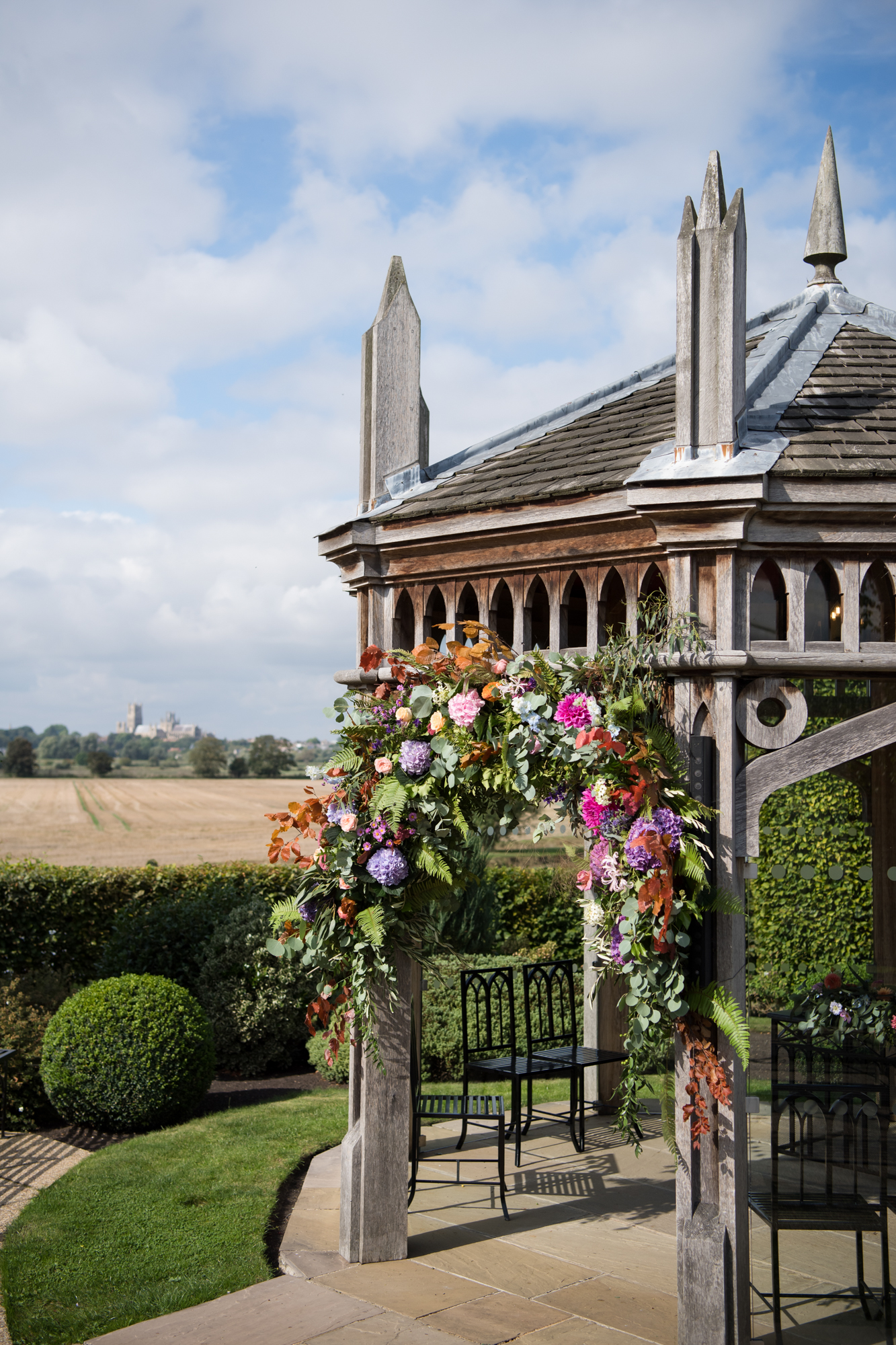 Emily Talullah wedding flowers old hall ely
